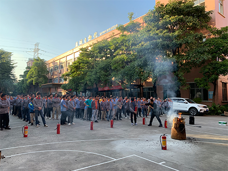 【安全記心間，防患于未然】益誠自動化2021年下半年消防演練活動順利舉辦！